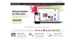 Desktop Screenshot of macwebsitebuilder.com